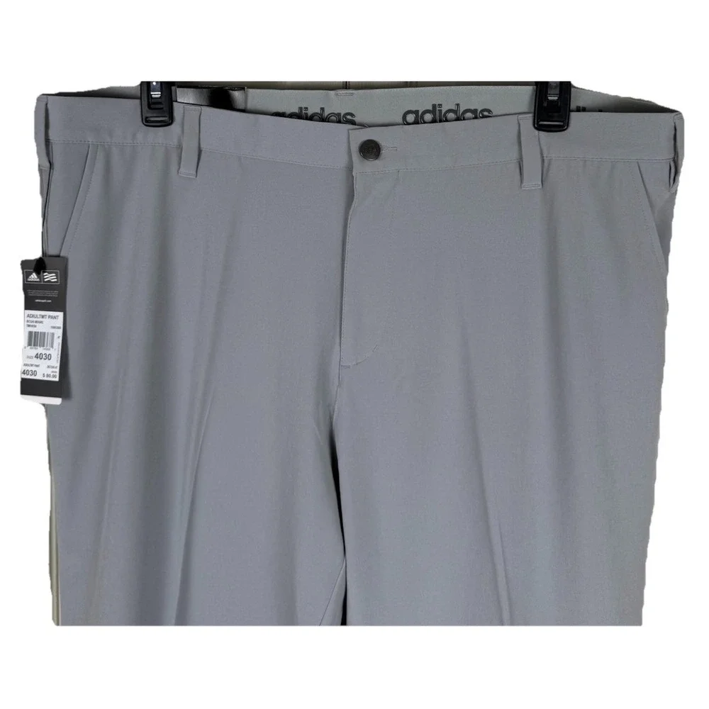 Adidas Golf Pants Mens 40x30‎ Gray Ultimate 365 Tapered Fit Performance Stretch